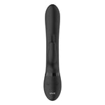 Vive Amoris Black Rabbit Vibrator With Stimulating Beads - Scantilyclad.co.uk 