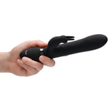 Vive Amoris Black Rabbit Vibrator With Stimulating Beads - Scantilyclad.co.uk 