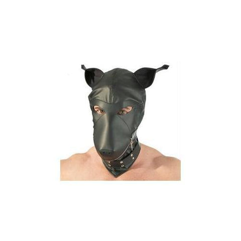 Imitation Leather Dog Mask - Scantilyclad.co.uk 