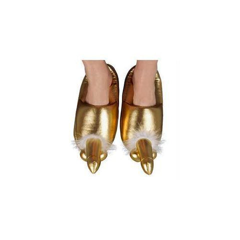 Golden Penis Slippers - Scantilyclad.co.uk 