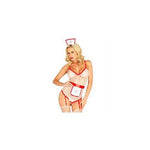 Leg Avenue Nurse Fishnet Costume UK 8 to 14 - Scantilyclad.co.uk 