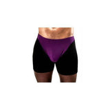 Passion Violet And Black Shorts Size: L-XL - Scantilyclad.co.uk 