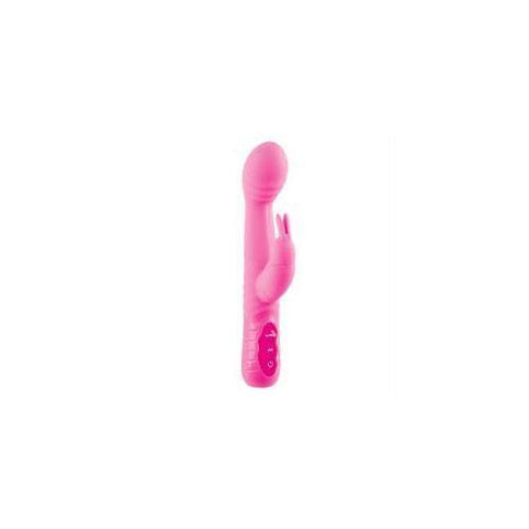 WOW Vibe Waterproof Silicone Rabbit G Vibe Pink - Scantilyclad.co.uk 