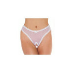 White Open Crotch G-String - Scantilyclad.co.uk 