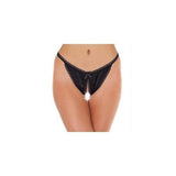 Black Crotchless Tanga - Scantilyclad.co.uk 