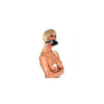 Leather Gag With Urine Tube - Scantilyclad.co.uk 