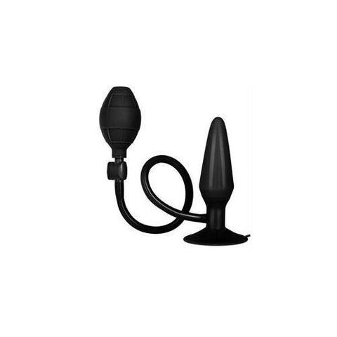 Black Booty Call Pumper Silicone Inflatable Medium Anal Plug - Scantilyclad.co.uk 